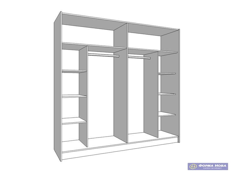 Гардеробер СИЕРА 220 ОГ 