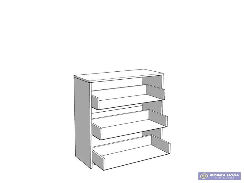 Комода ГАРОНА 3Ф 