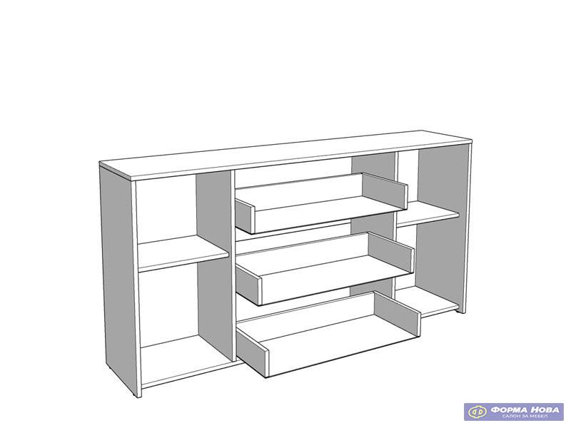 Комода ГАРОНА 3К3Ф 